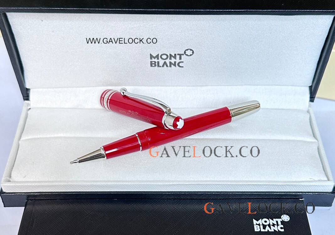 AAA Grade MontBlanc Meisterstuck 100 Classique Red Rollerball Mid-size